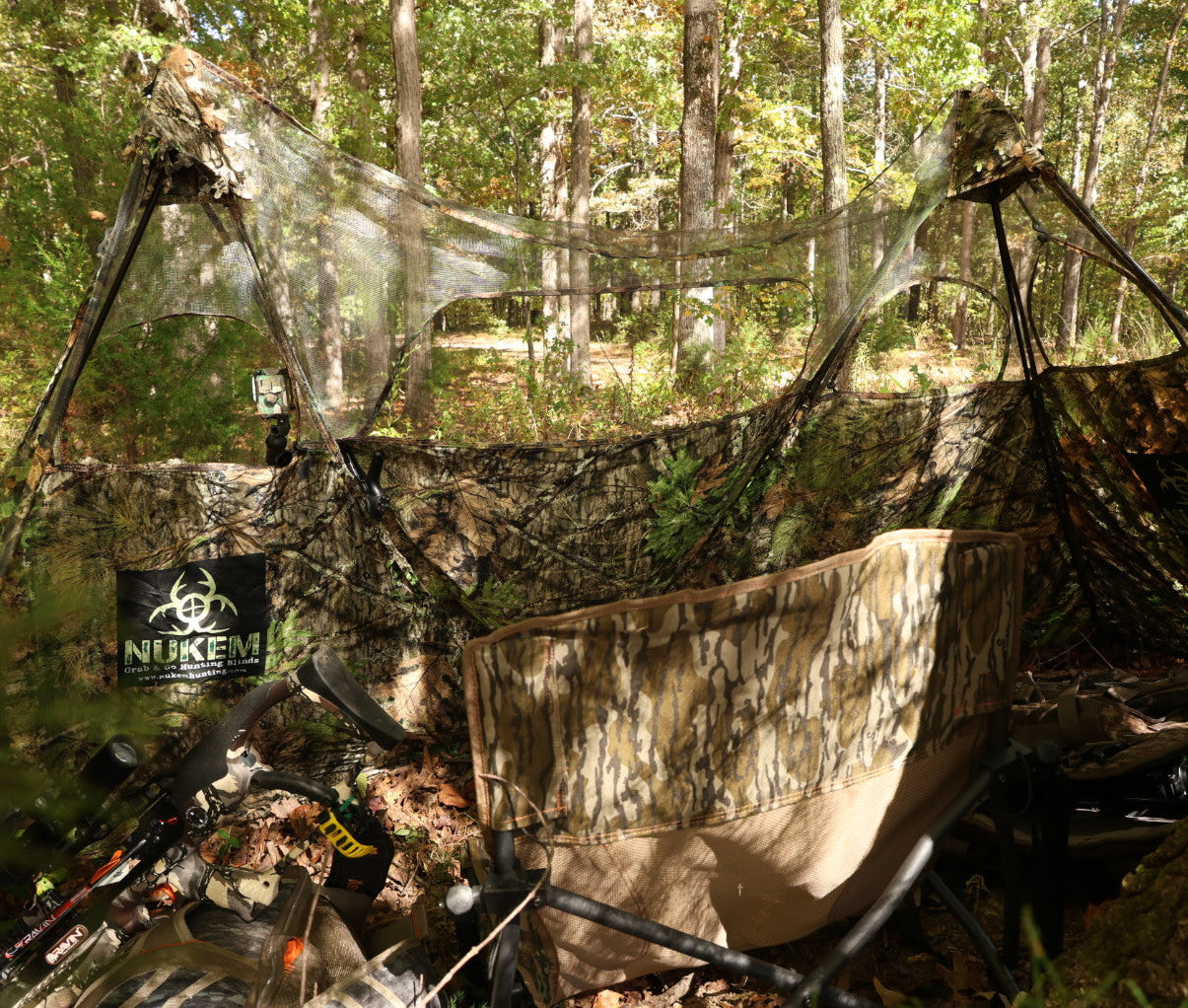 Nukem Double Up System - Mossy Oak Obsession 3D Leafy