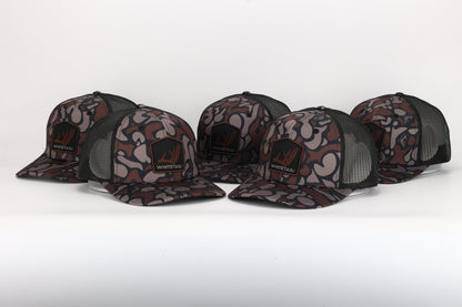 Whitetail Co. Dark Old Camo Shed Antler 6 Panel