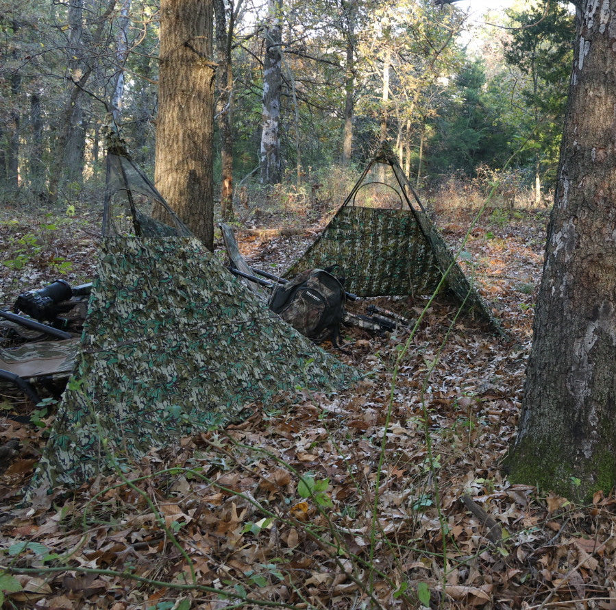 Nukem Hunting Blind - Mossy Oak Greenleaf 3D Leafy