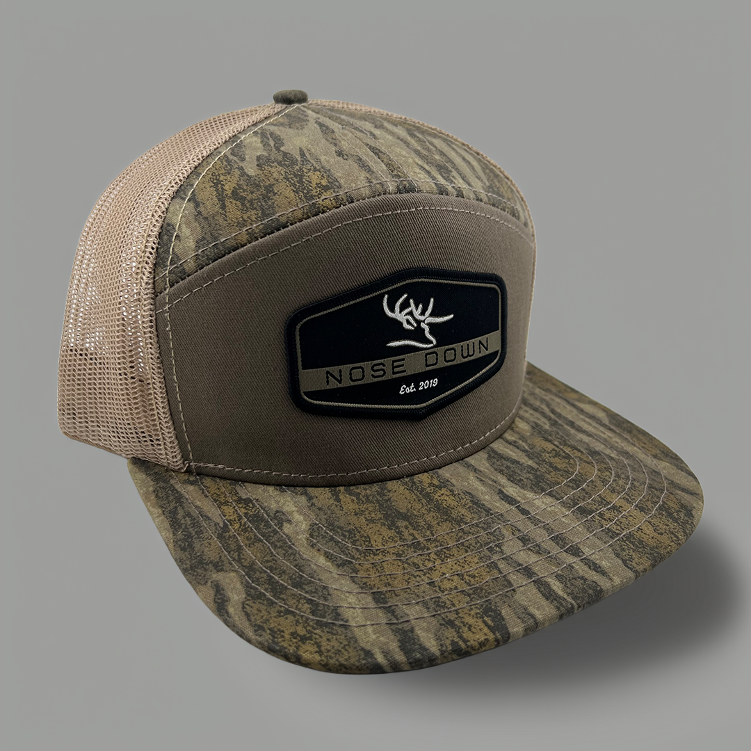 Black Hex Woven 7 Panel