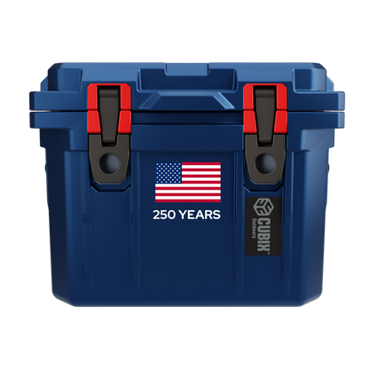 QuadraX 10QT Personal Cooler – Rotomolded Hard Cooler with 72-Hr Ice Retention & Lifetime Warranty