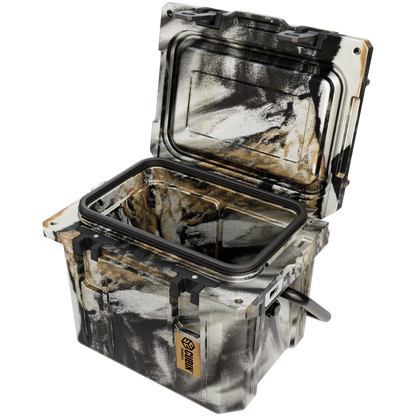 QuadraX 10QT Personal Cooler – Rotomolded Hard Cooler with 72-Hr Ice Retention & Lifetime Warranty