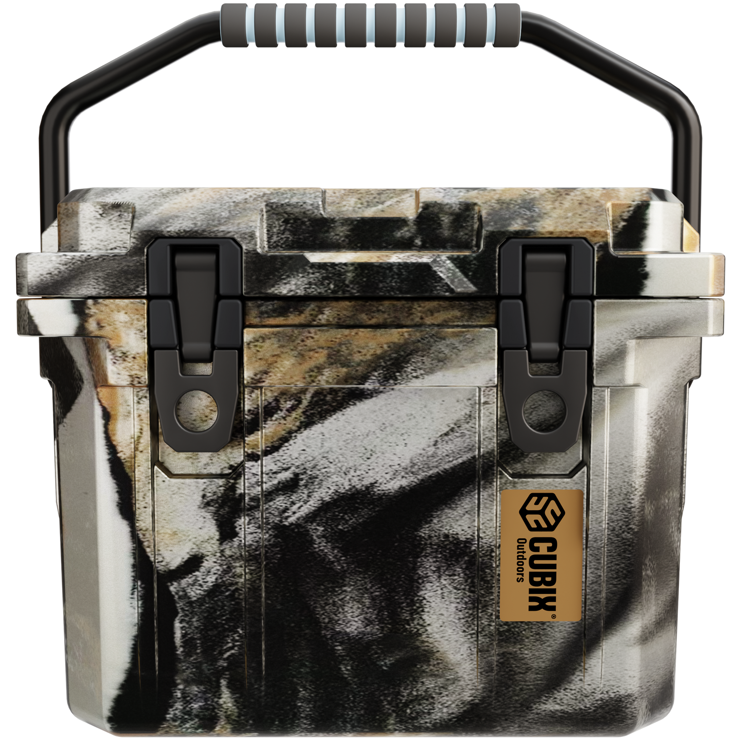 QuadraX 10QT Personal Cooler – Rotomolded Hard Cooler with 72-Hr Ice Retention & Lifetime Warranty