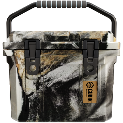 QuadraX 10QT Personal Cooler – Rotomolded Hard Cooler with 72-Hr Ice Retention & Lifetime Warranty