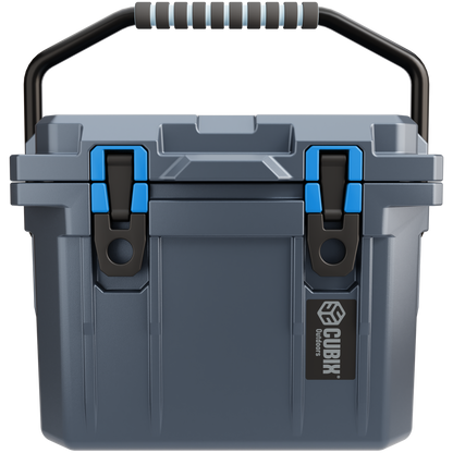 QuadraX 10QT Personal Cooler – Rotomolded Hard Cooler with 72-Hr Ice Retention & Lifetime Warranty