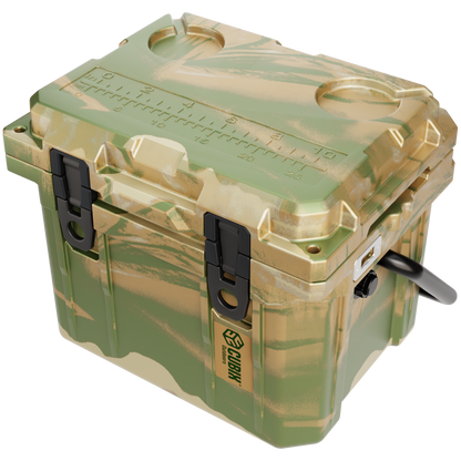 QuadraX 10QT Personal Cooler – Rotomolded Hard Cooler with 72-Hr Ice Retention & Lifetime Warranty