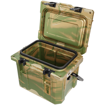 QuadraX 10QT Personal Cooler – Rotomolded Hard Cooler with 72-Hr Ice Retention & Lifetime Warranty