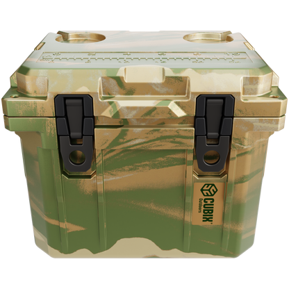 QuadraX 10QT Personal Cooler – Rotomolded Hard Cooler with 72-Hr Ice Retention & Lifetime Warranty