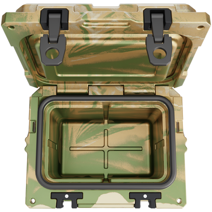 QuadraX 10QT Personal Cooler – Rotomolded Hard Cooler with 72-Hr Ice Retention & Lifetime Warranty