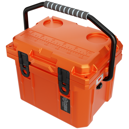 QuadraX 10QT Personal Cooler – Rotomolded Hard Cooler with 72-Hr Ice Retention & Lifetime Warranty