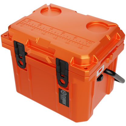 QuadraX 10QT Personal Cooler – Rotomolded Hard Cooler with 72-Hr Ice Retention & Lifetime Warranty