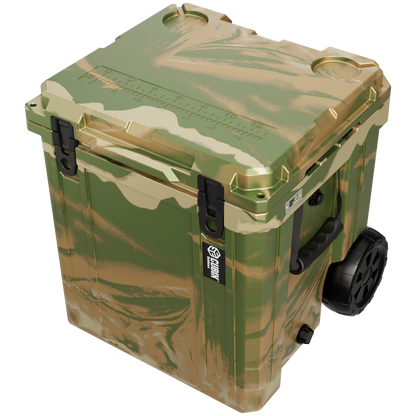 46 Quart Rotomolded Cooler With Wheels - QuadraX