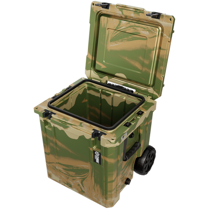 46 Quart Rotomolded Cooler With Wheels - QuadraX