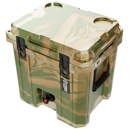 5 Gallon, 2-in-1 Beverage Dispenser/Cooler - QuadraX Hard Cooler
