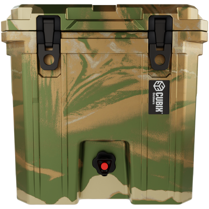 5 Gallon, 2-in-1 Beverage Dispenser/Cooler - QuadraX Hard Cooler