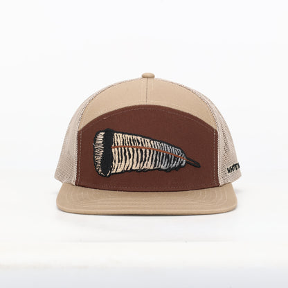 Whitetail Co. Fallen Feather 7 Panel Khaki