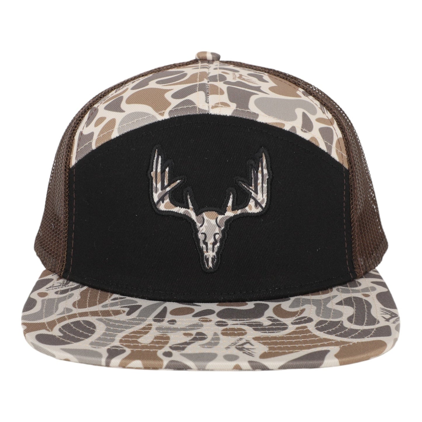 Whitetail Co. | Old Camo Skull | 7 Panel