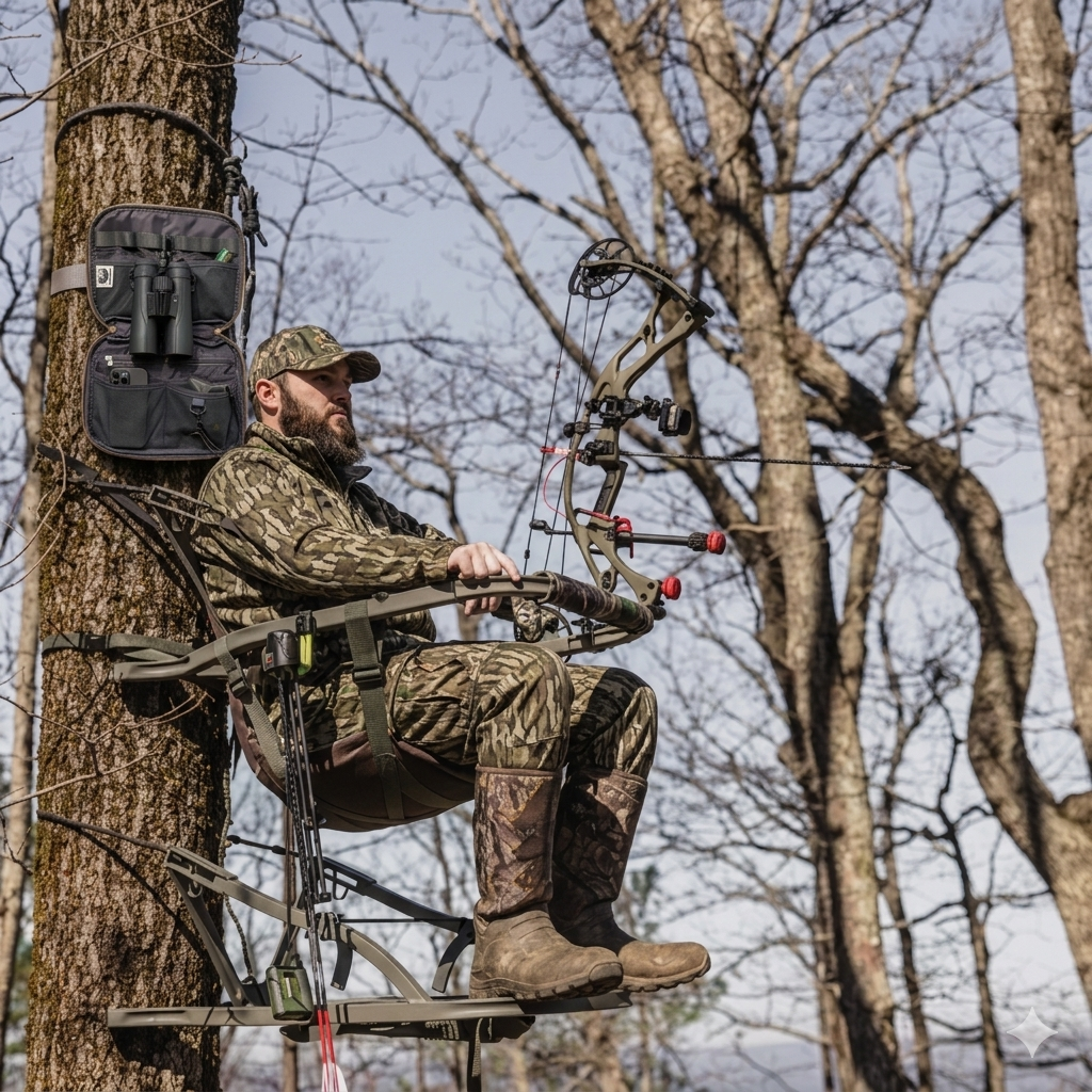 The Hunt Hanger - In-tree gear hanger and accessibility pouch