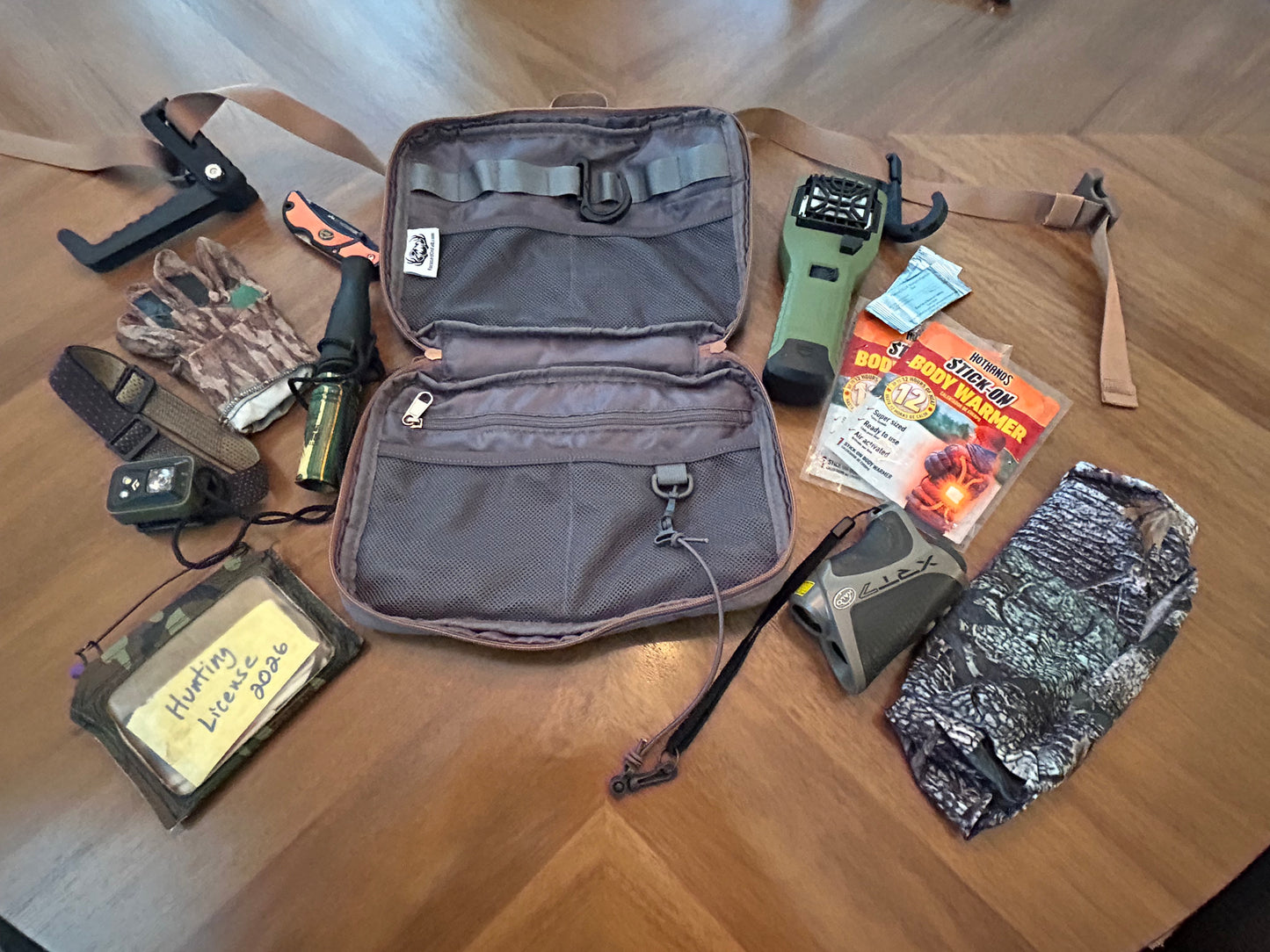 The Hunt Hanger - In-Tree Gear Hanger for Saddle Hunting and Treestand Hunting