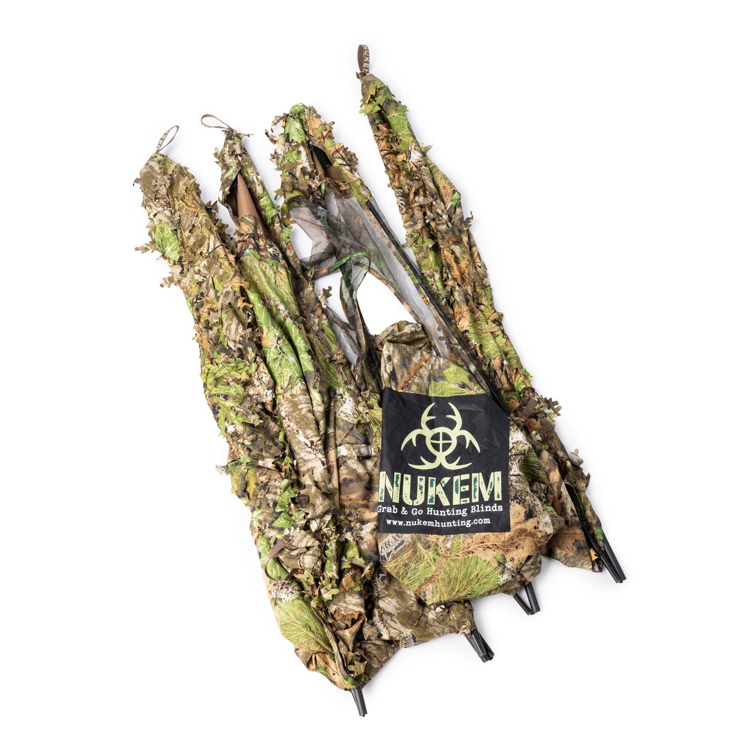 Nukem Hunting Blind - Mossy Oak Obsession 3D Leafy