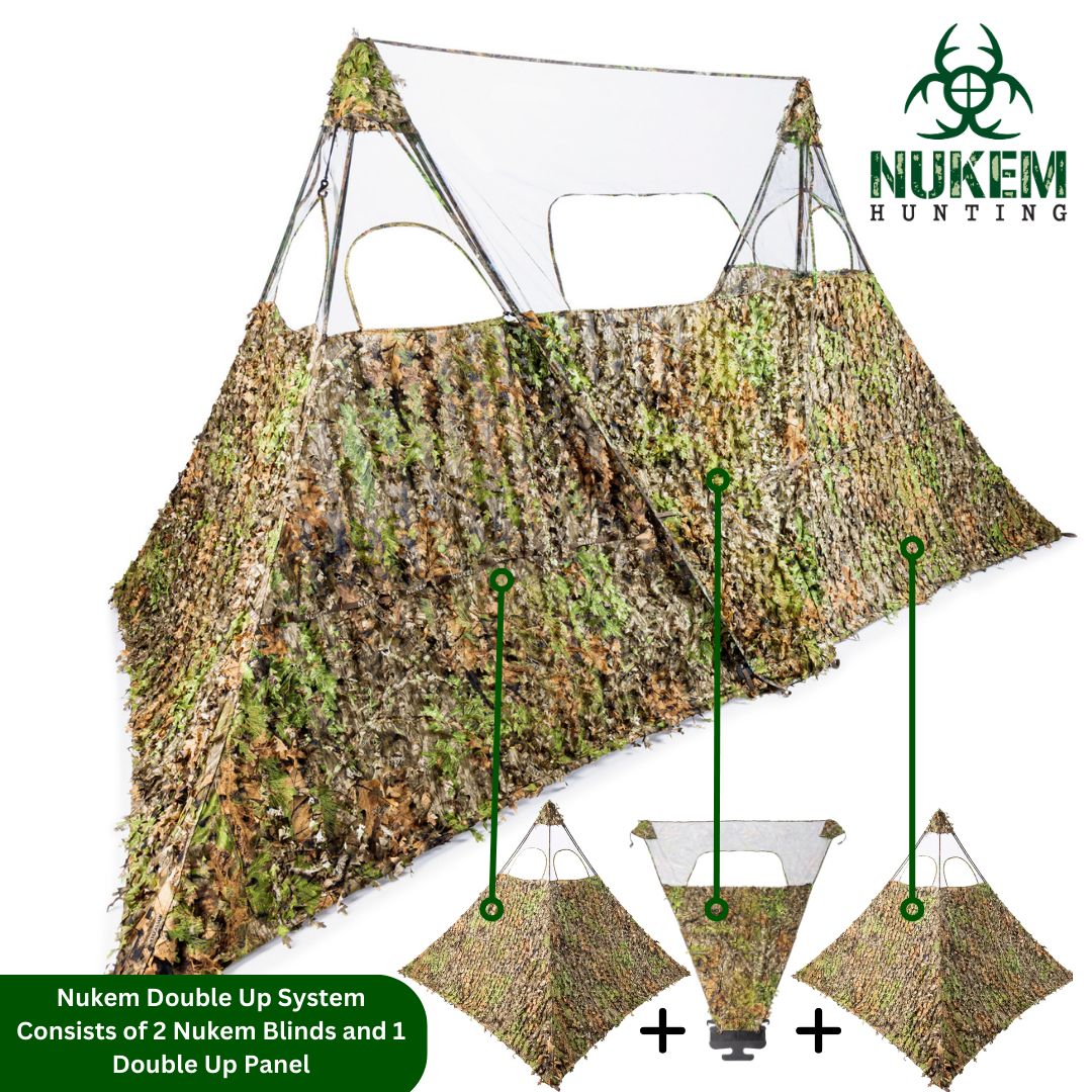 Nukem Double Up System - Mossy Oak Obsession 3D Leafy