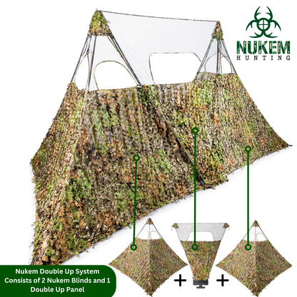 Nukem Double Up System - Mossy Oak Obsession 3D Leafy